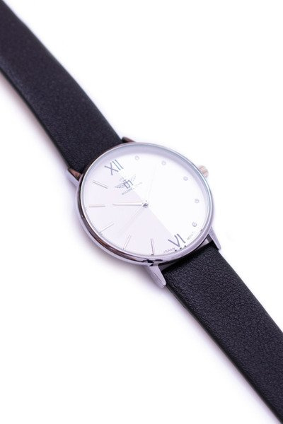 Жіночий годинник Michael John Gendaro Silver Envelope Black