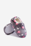 Дитячі утеплені тапочки зірки сірого кольору Meyra 