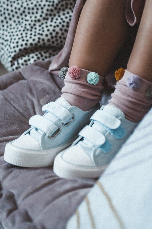 Дитячі кросівки на липучці BIG STAR HH374100 Сині