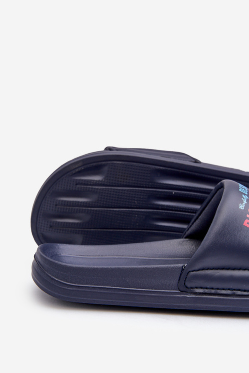 Big Star NN374516 Темно-сині дитячі поролонові шльопанці