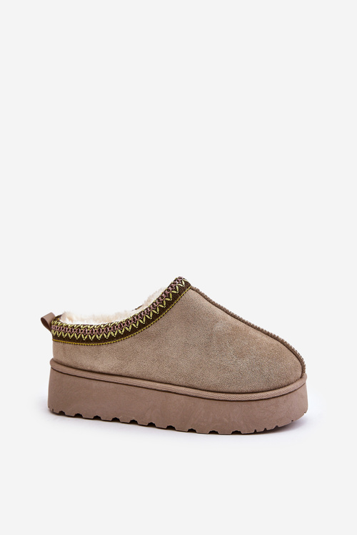 Жіночі зимові чоботи на платформі, утеплені хутром зеленого кольору