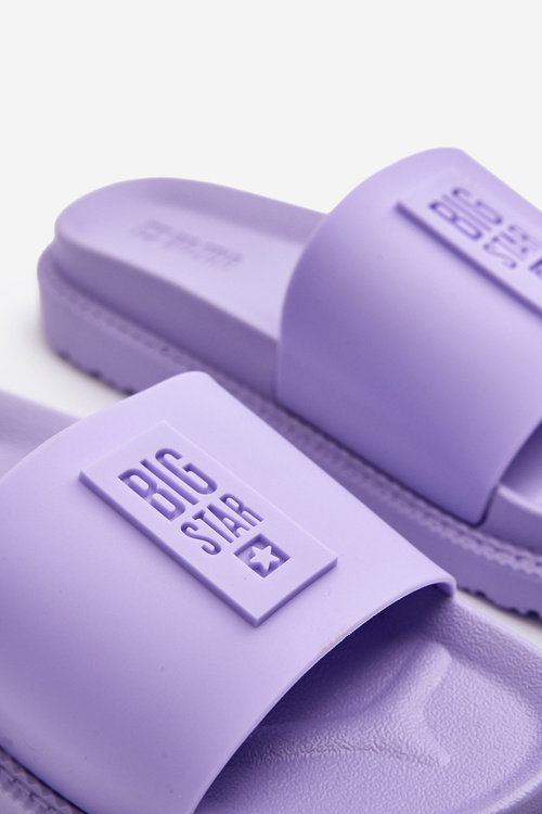 Жіночі босоніжки Big Star LL274426 Фіолетові