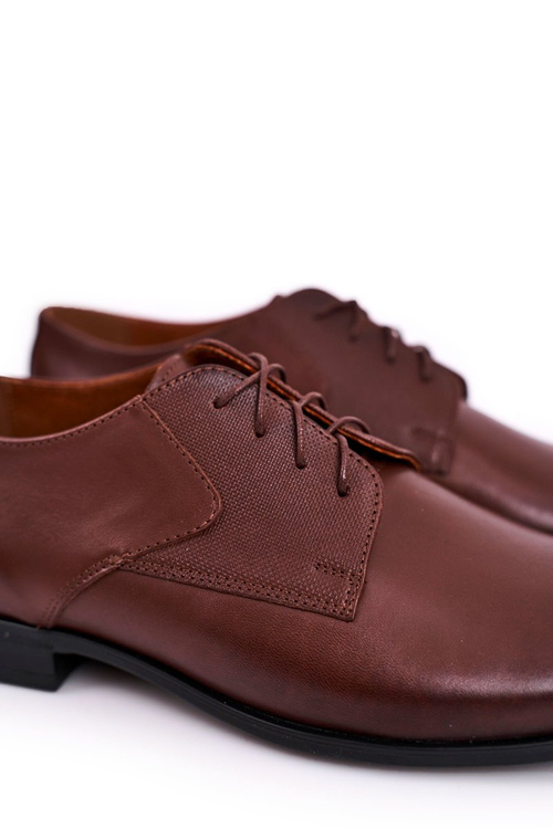 Чоловічі шкіряні мокасини BEDNAREK Коричневий