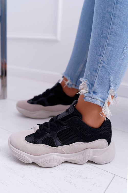 Спортивне жіноче взуття Airy Fabric Black Beige Thai