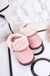 Дитячі утеплені домашні тапочки Pink Cloudlet
