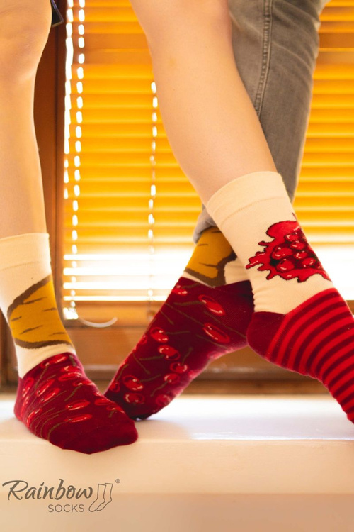 Чізкейк Rainbow Socks New York з вишнею 1 пара