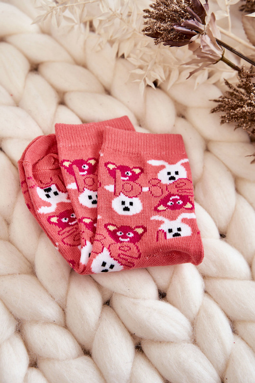 Упаковка молодіжних шкарпеток 5 шт. Веселі різнокольорові