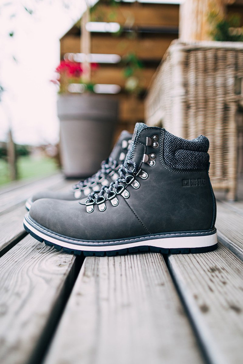 Чоловічі черевики Trappers Big Star Grey EE174405