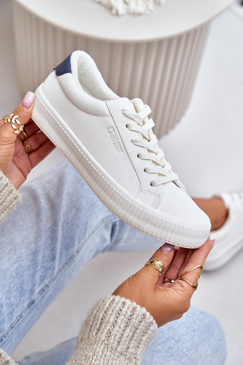 Теплі жіночі кросівки Big Star OO274A460 Білі