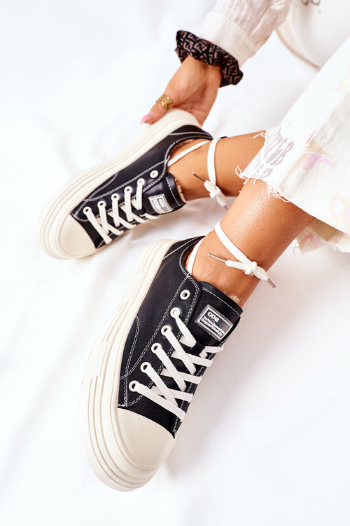 Жіночі утеплені кросівки GOE II2N4035 Чорні