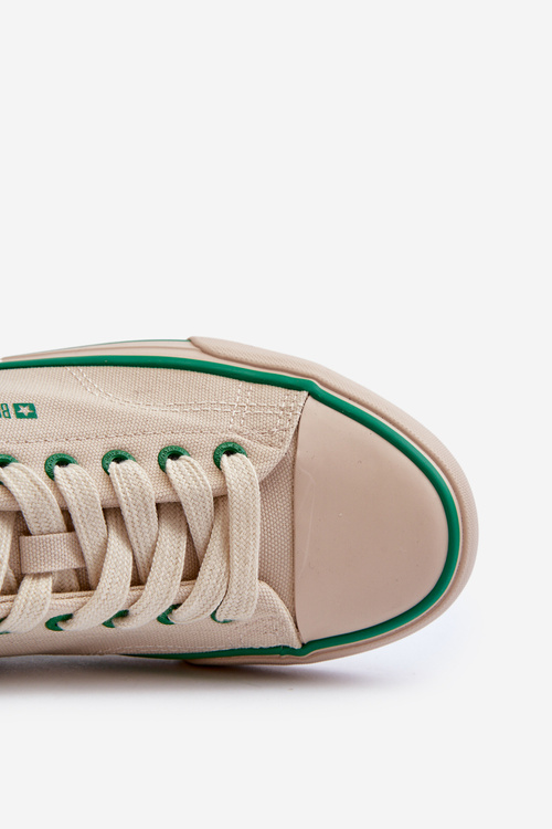 Чоловічі низькі кросівки Big Star NN174006 Бежеві