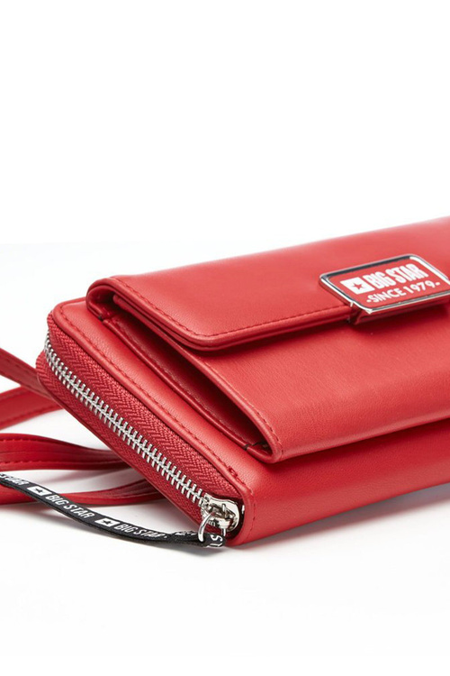 Жіноча сумка гаманець 2в1 BIG STAR GG674008 Червона