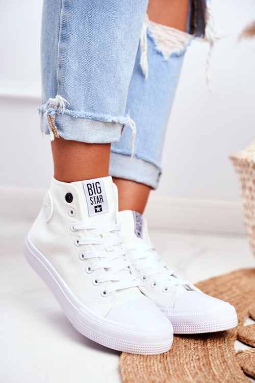 Жіночі високі кросівки Big Star FF274A171 Білі