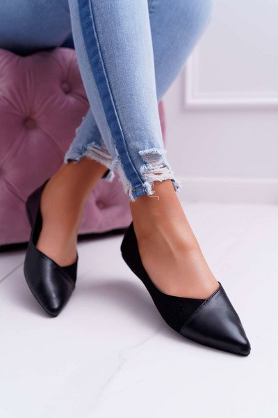 Жіночі балетки Black Tergo