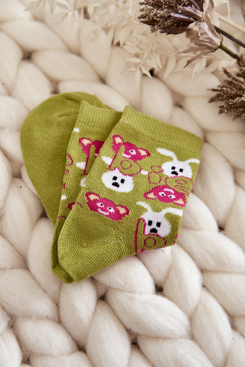 Упаковка молодіжних шкарпеток 5 шт. Веселі різнокольорові