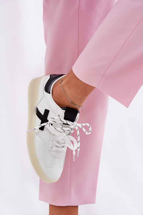 Низьке Жіноче Спортивне Взуття Білі Zelevelis