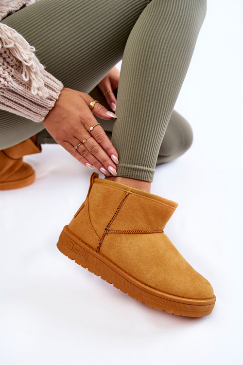 Жіночі теплі зимові черевики Big Star KK274289 Коричневий