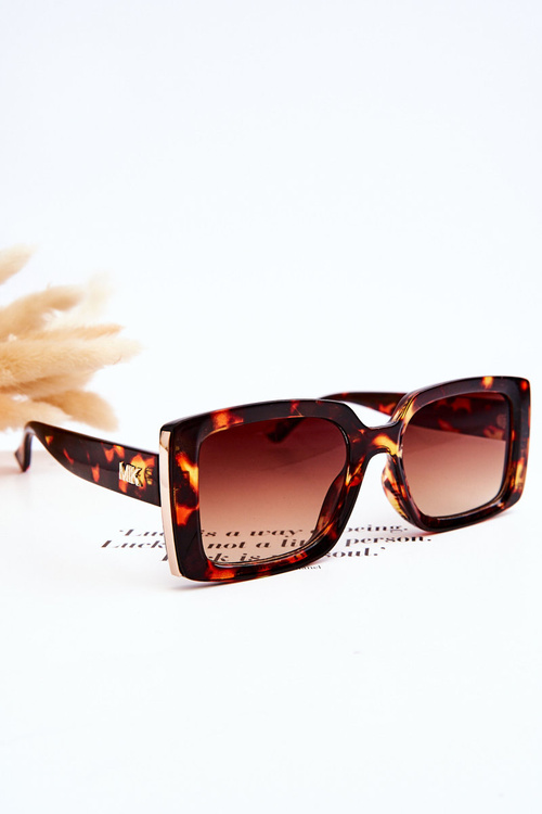 Сонцезахисні окуляри з декором M2366 Marbled Brown