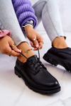 Жіночі класичні броги Oxford Black Colton