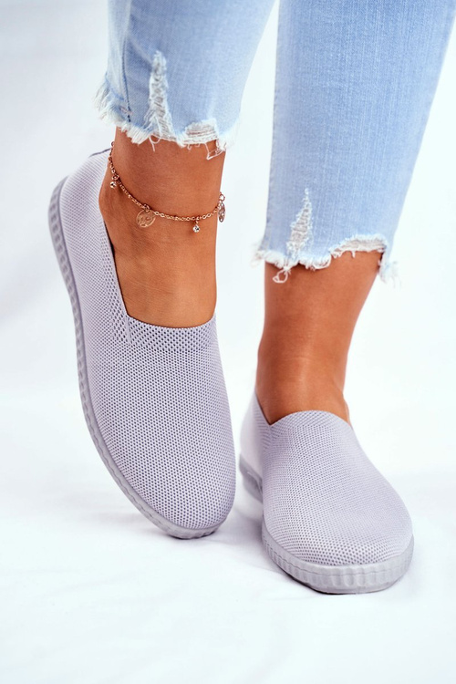 Жіночі сліпони сірі Grigio