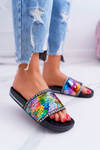 Жіночі райдужні шльопанці Nice Multiskirted