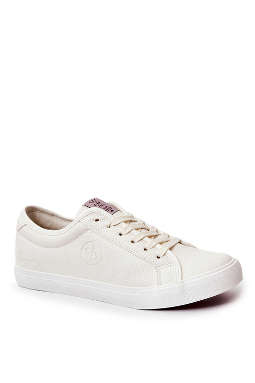 Чоловічі шкіряні кросівки Cross Jeans JJ1R4023C білі