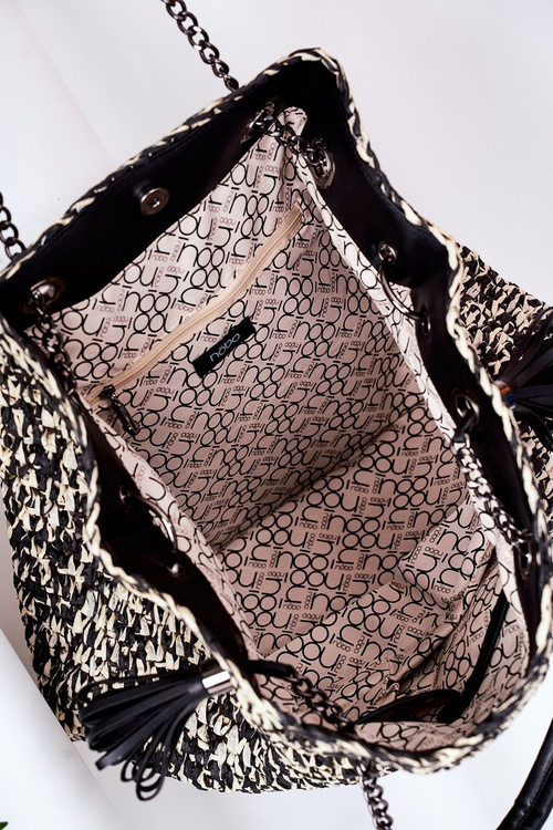 Плетена сумка-шоппер NOBO XG0010 Black