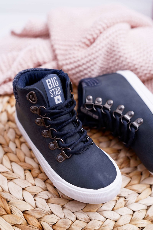 Дитячі пінетки Boys Big Star Navy Blue EE374038