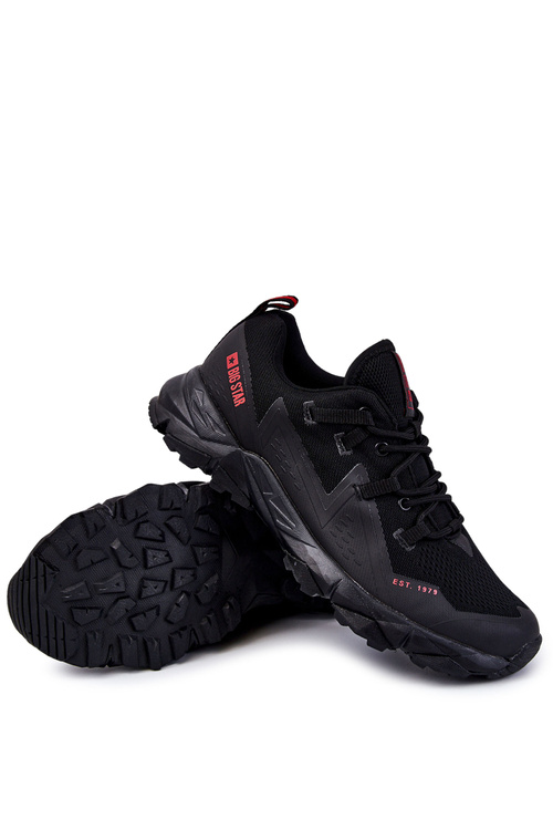 Чоловіче спортивне взуття Memory Foam Big Star KK174109 Black