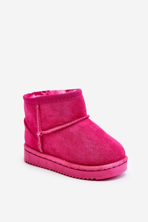 Дитячі утеплені зимові черевики Pink Gooby