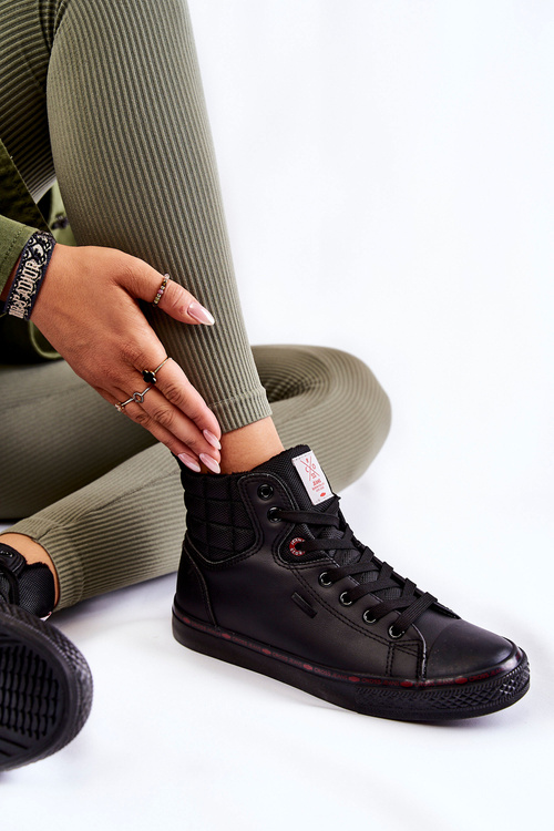 Жіночі високі кросівки Cross Jeans KK2R4058C Чорні