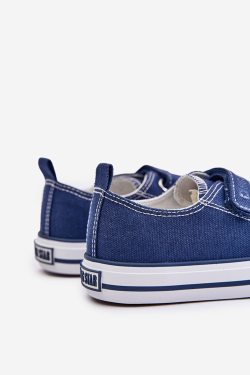 Дитячі кросівки на липучці Big Star OO374010 Navy Blue