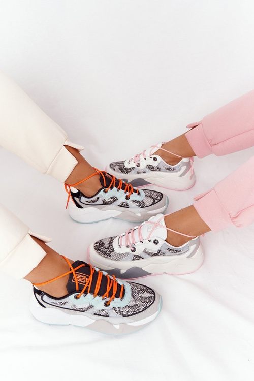 Жіночі кросівки Memory Foam Big Star HH274324 Сіро-зелені