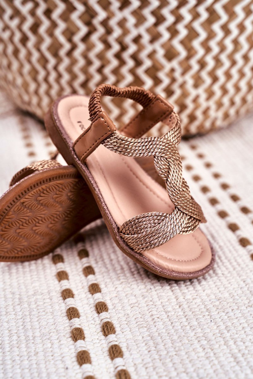 Дитячі босоніжки Champagne Lamado