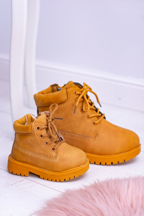 Дитячі утеплені чобітки Trappers Camel Dexter