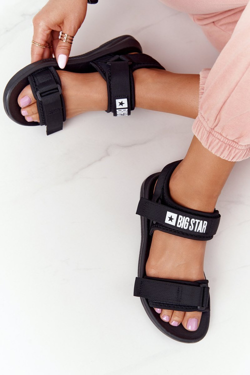 Жіночі спортивні сандалії Big Star HH274A024 Чорні