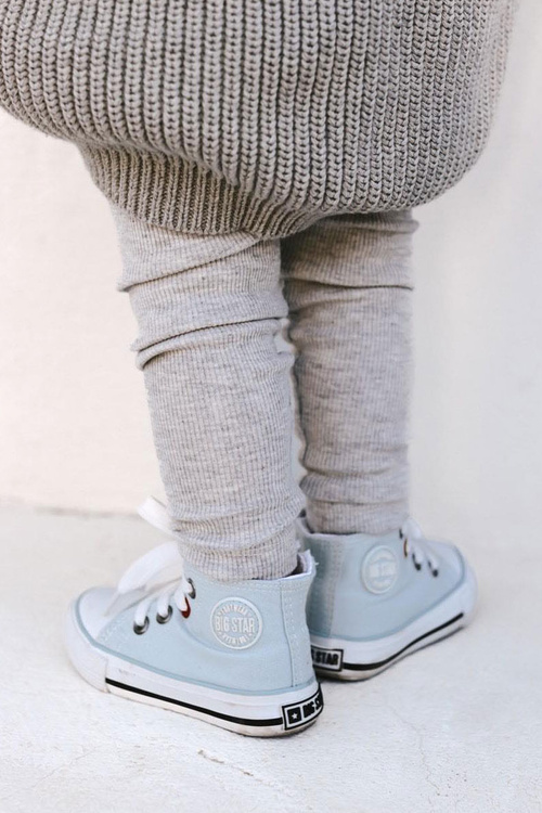 Дитячі високі кросівки на блискавці BIG STAR HH374088 Сині