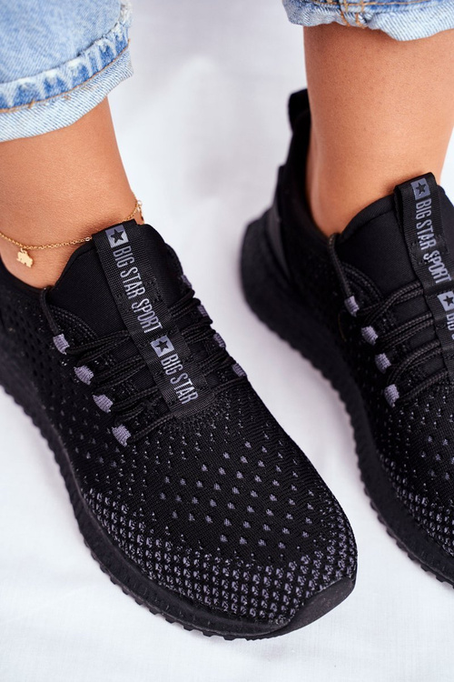Жіноче спортивне взуття Sneakers Big Star Black FF274962