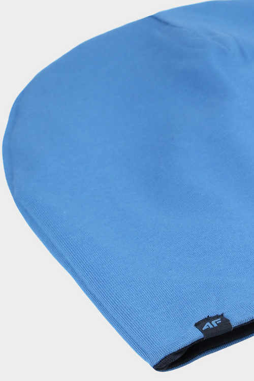 Двостороння дитяча шапка-біні 4F 4FJWAW24ACAPU449-31S темно-синя
