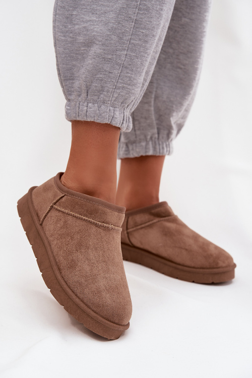 Жіночі зимові черевики з теплою підкладкою темно-сірі Serenne