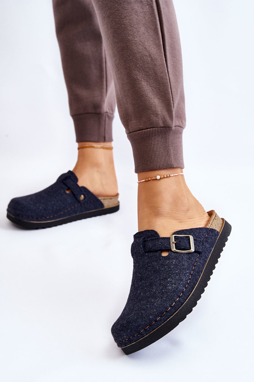 Жіночі профілактичні тапочки Inblu DJ-07-041 Navy Blue