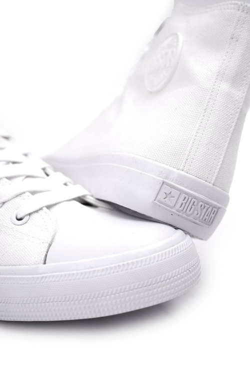 Чоловічі класичні високі кросівки BIG STAR FF174551 Білі