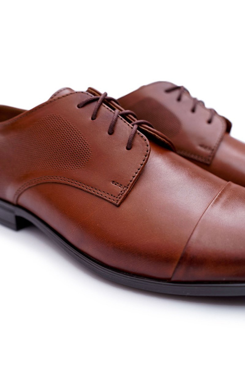 Чоловіче елегантне взуття Bednarek Leather Brown Dawidos