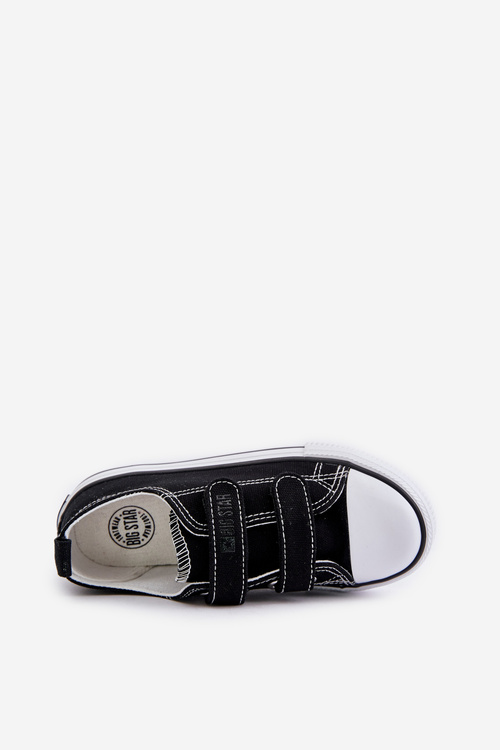 Дитячі кросівки на липучці Big Star OO374008 Чорні