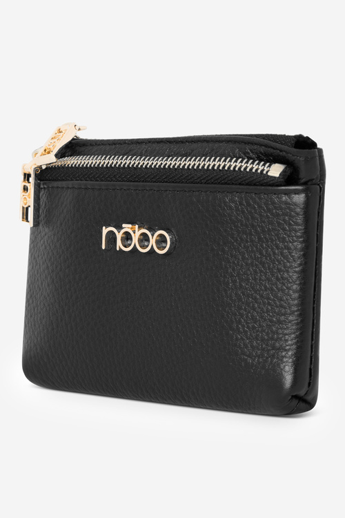 Шкіряний жіночий гаманець Nobo NPUR-LR0150-C020 Чорний