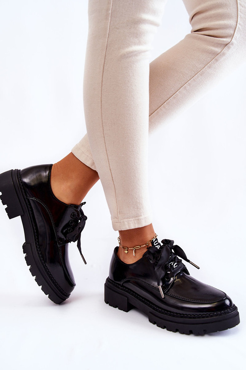 Туфлі жіночі лаковані La.Fi 210004B-NL Чорні