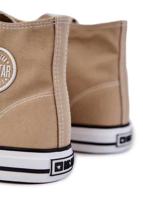 Чоловічі високі кросівки Big Star JJ174386 Бежеві