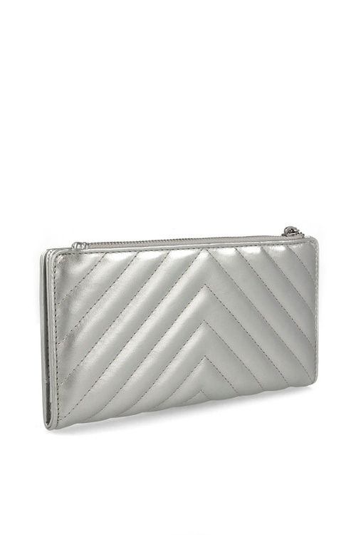 Жіночий гаманець MONNARI PUR0010-022 Стегане срібло