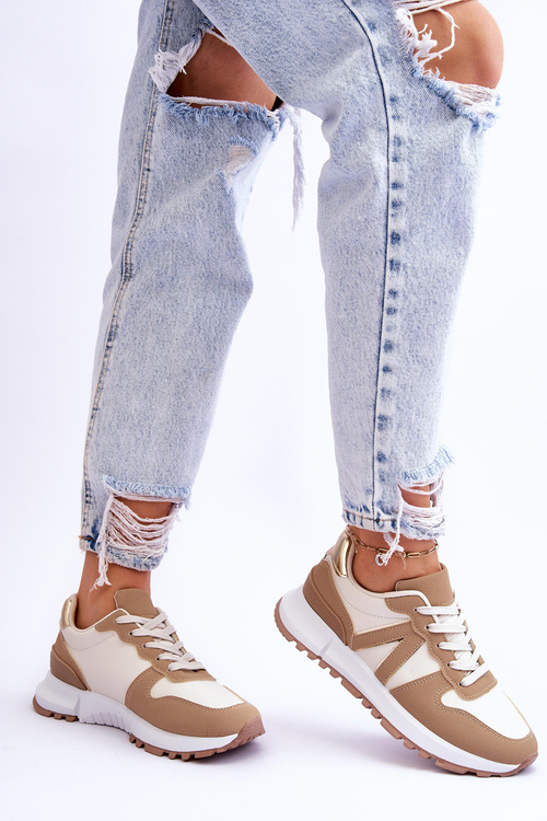 Жіночі кросівки бежеві Elliot