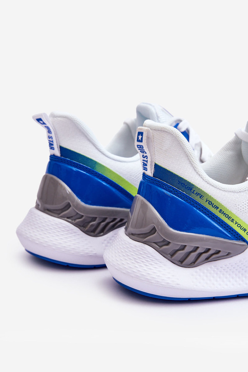 Чоловічі зручні кросівки Memory Foam Big Star LL174102 Білі